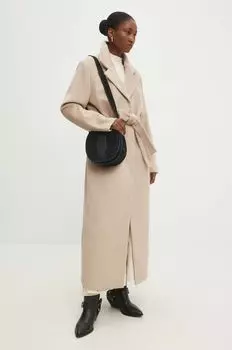 Кожаная сумочка Answear Lab, черный