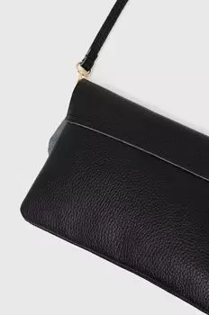 Кожаная сумочка Answear Lab, черный