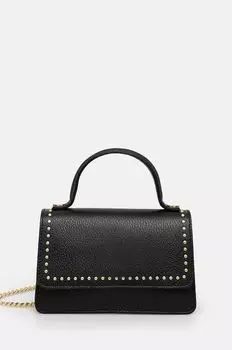 Кожаная сумочка Answear Lab, черный