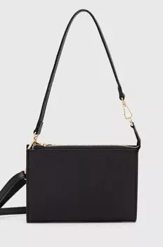 Кожаная сумочка Answear Lab, черный