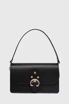 Кожаная сумочка Answear Lab, черный