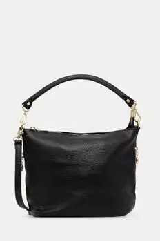 Кожаная сумочка Answear Lab, черный