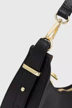 Кожаная сумочка Answear Lab, черный