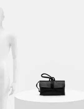 Кожаная сумочка Answear Lab, черный