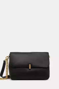 Кожаная сумочка Answear Lab, черный