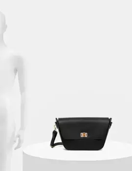 Кожаная сумочка Answear Lab, черный