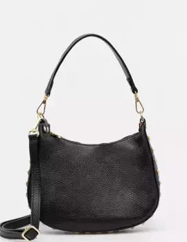 Кожаная сумочка Answear Lab, черный