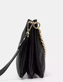 Кожаная сумочка Answear Lab, черный