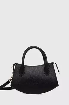 Кожаная сумочка Answear Lab, черный