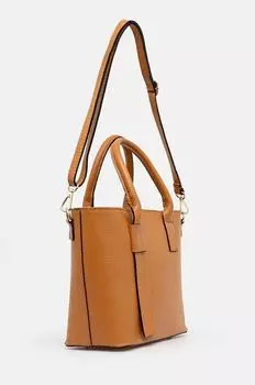 Кожаная сумочка Answear Lab, коричневый