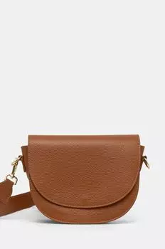 Кожаная сумочка Answear Lab, коричневый