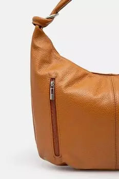 Кожаная сумочка Answear Lab, коричневый