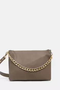 Кожаная сумочка Answear Lab, коричневый