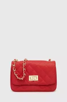 Кожаная сумочка Answear Lab, красный