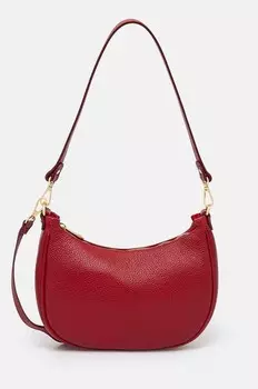 Кожаная сумочка Answear Lab, красный