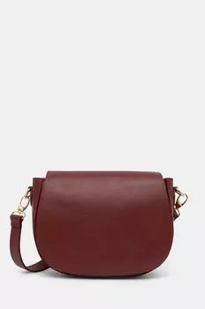 Кожаная сумочка Answear Lab, красный