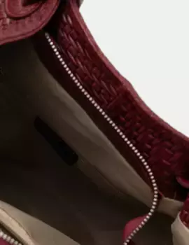 Кожаная сумочка Answear Lab, красный