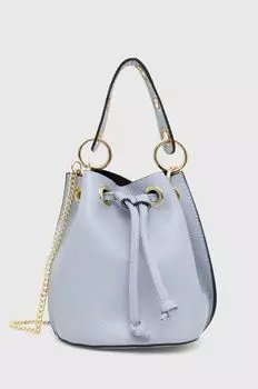 Кожаная сумочка Answear Lab, синий