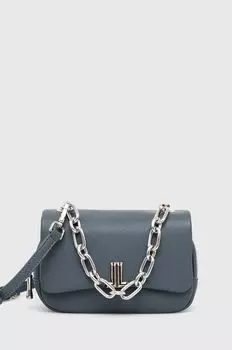 Кожаная сумочка Answear Lab, синий