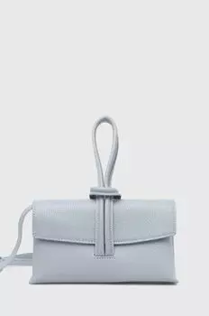 Кожаная сумочка Answear Lab, синий