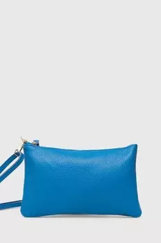 Кожаная сумочка Answear Lab, синий