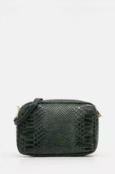 Кожаная сумочка Answear Lab, зеленый