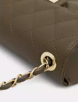 Кожаная сумочка Answear Lab, зеленый