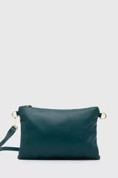 Кожаная сумочка Answear Lab, зеленый