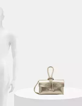 Кожаная сумочка Answear Lab, золотой