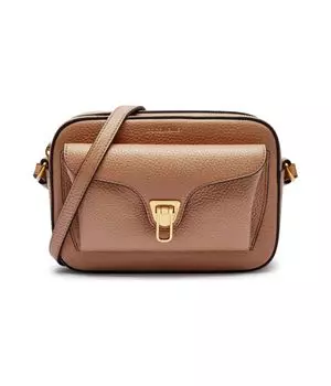 Кожаная сумочка coccinelle beat sof Coccinelle, желтый