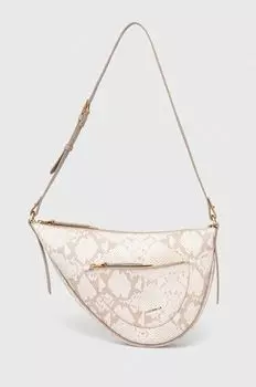 Кожаная сумочка Coccinelle, бежевый