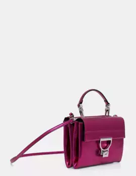 Кожаная сумочка Coccinelle, розовый