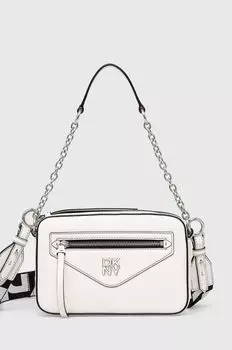 Кожаная сумочка Dkny, белый