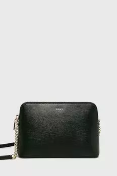 Кожаная сумочка Dkny, черный