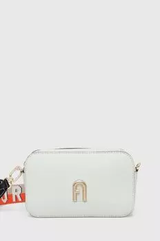 Кожаная сумочка Furla, бирюзовый