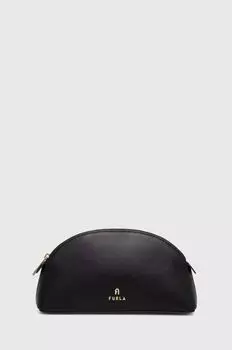 Кожаная сумочка Furla, черный