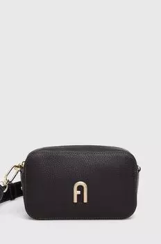 Кожаная сумочка Furla, черный
