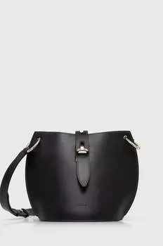Кожаная сумочка Furla, черный