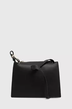 Кожаная сумочка Furla, черный
