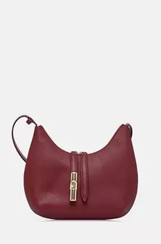 Кожаная сумочка Furla, красный