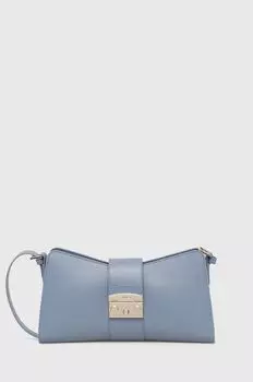 Кожаная сумочка Furla, синий