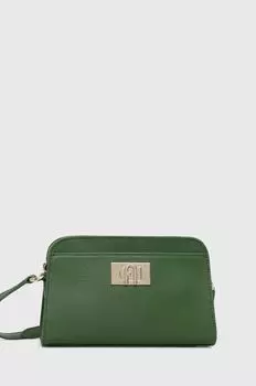 Кожаная сумочка Furla, зеленый