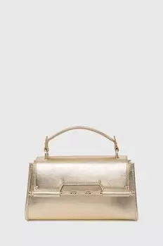 Кожаная сумочка Guess, золотой