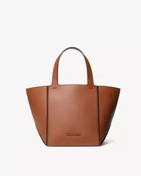 Кожаная сумочка Jordi со складным дизайном Michael Michael Kors, коричневый