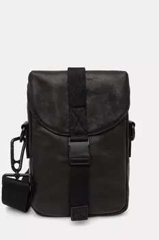 Кожаная сумочка JUAN Allsaints, черный