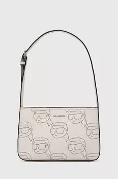 Кожаная сумочка Karl Lagerfeld, белый