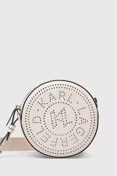 Кожаная сумочка Karl Lagerfeld, белый