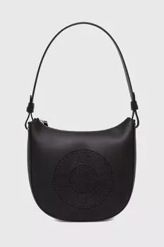 Кожаная сумочка Karl Lagerfeld, черный