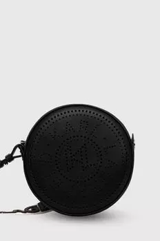 Кожаная сумочка Karl Lagerfeld, черный