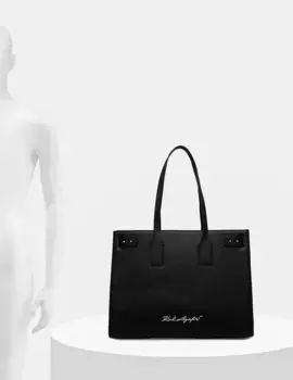 Кожаная сумочка Karl Lagerfeld, черный